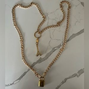 Louie Vuitton Used Bag Chain and Key